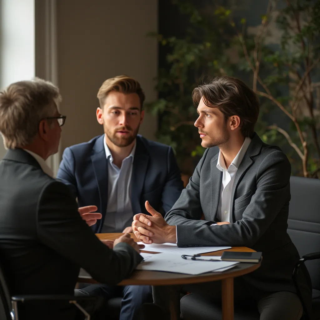 Sesión estratégica con equipo directivo
